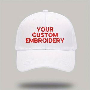Gorra de Béisbol para Parejas, Personalizada con Bordado, Ajustable, de Algodón, para Él y Ella, MOQ de Una Pieza, Regalo de Moda - Product Image 3