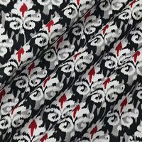 Popeline imprimée 100% coton, douce, anti-plis, de haute qualité, 114 GSM, idéale pour les textiles de maison et les vêtements - Pantalons, jupes