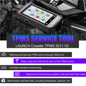 Launch creader TPMS 5011 V2เครื่องมือวินิจฉัยแบบครบวงจรใหม่เซ็นเซอร์ความดันลมยางแบตเตอรี่2 + 32GB รองรับหลาย<span class=keywords><strong>ภาษา</strong></span> - Product Image 4