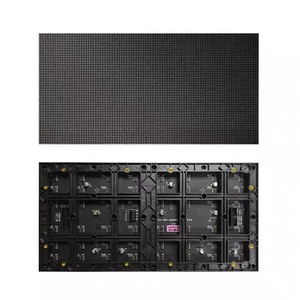 Module d'affichage LED flexible, écran incurvé intérieur, luminosité 1500 cd, 160 °   Support mural pour écran couleur argent - Product Image 1