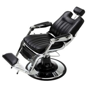 Vintage Men's <b>Barber</b> <b>Chair</b> Frame Retro Antique Black and Gold <b>Barber</b> Frame Accessories Hair Salon Shop Furniture Parts - Product Image 2