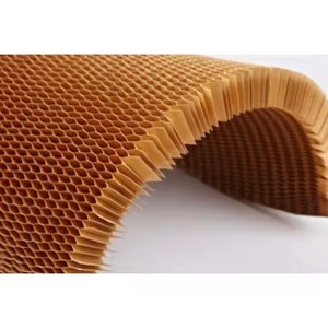 Hiệu suất cao Aramid tổ ong lưới vải phẳng Aramid giấy tổ ong cho hàng không vũ trụ và sử dụng cấu trúc - Product Image 1