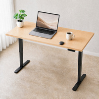Structure de bureau électrique réglable en hauteur |   Cadre de bureau assis-debout à moteur unique, silencieux et stable, vente en gros pour le bureau