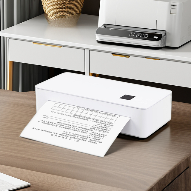 Tattoo Black White Inkless Wireless for Small Portable Thermal Printer Mini M08F A4 Paper Stock