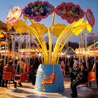 Chaises volantes de luxe pivotantes pour enfants/adultes, pour l'intérieur et l'extérieur