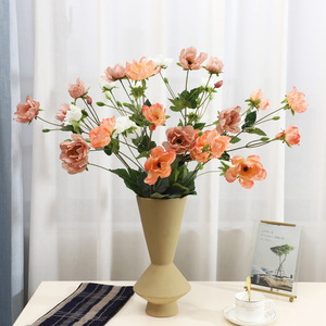 Venta al por Mayor <span class=keywords><strong>de</strong></span> <span class=keywords><strong>Flores</strong></span> <span class=keywords><strong>de</strong></span> Anémona Artificiales Europeas <span class=keywords><strong>de</strong></span> Alta Gama, 5 Cabezas, Decoración para Mesa <span class=keywords><strong>de</strong></span> Boda, Centro <span class=keywords><strong>de</strong></span> Mesa para el Hogar, Decoración para Fiestas y Salas <span class=keywords><strong>de</strong></span> Exhibición - Product Image 4