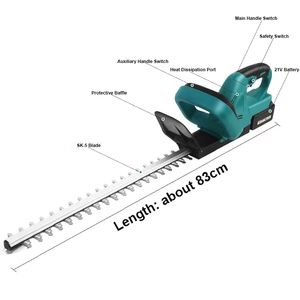Outil de jardin sans fil 21V alimenté par batterie au d'arbres coupe de plantes en gros taille-<span class=keywords><strong>haie</strong></span> électrique à Double lame - Product Image 6