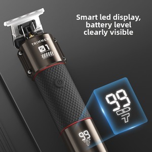 Recortadora con 180 minutos de autonomía extendida, exterior lavable, duradera, batería de 650 mAh, 6 limitadores estándar, <span class=keywords><strong>cable</strong></span> tipo C, <span class=keywords><strong>afeitadora</strong></span> para viajes - Product Image 5