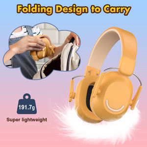 Горячая распродажа: оранжевые наушники с шумоподавлением, детские наушники-гарнитуры для малышей и детей - Product Image 6