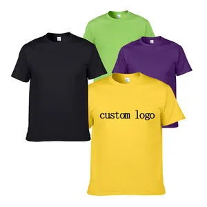 리틀 플라이 새 도매 남성 100% 면 티셔츠 인쇄 고품질 사용자 정의 로고 인쇄 블랙 티셔츠