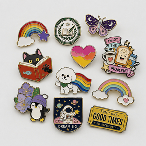 Autocollants métalliques personnalisés, badges, épingles en émail pour téléphone portable, autocollants métalliques pour téléphone portable - Product Image 6