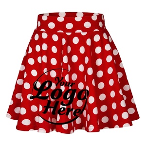 Falda pantalón vaquera para mujer, estilo tenis, básica, versátil, elástica, acampanada, casual, mini, tipo skater - Product Image 5