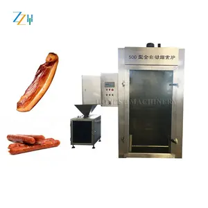 Aço inoxidável Peixe Fumar e Secar Máquina/Smoked Sausage Forno/Fish Smoking Equipment