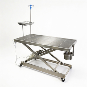Mesa de Operaciones Eléctrica para Animales y Mascotas, Instrumentos Quirúrgicos Veterinarios de Acero Inoxidable - Product Image 1