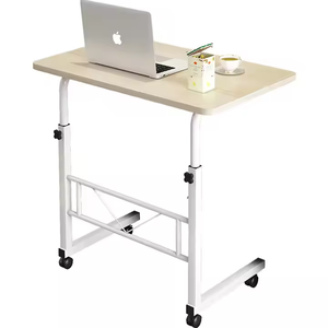 Chất lượng cao đơn giản 80x40cm máy tính bàn với có thể tháo rời Rack Chiều cao có thể điều chỉnh - Product Image 3