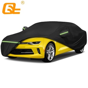 Housse de <span class=keywords><strong>voiture</strong></span> complète toutes saisons pour extérieur avec fermeture éclair, <span class=keywords><strong>protection</strong></span> robuste coupe-vent et imperméable pour Chevrolet Camaro 2010-2023 - Product Image 1