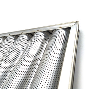 <span class=keywords><strong>Noir</strong></span> perforé 5 fentes antiadhésif Long moule à pain français résistant à la chaleur Baguette plateau de cuisson 600*400mm - Product Image 3