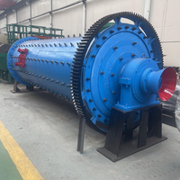 Broyeur à boulets haute efficacité 1500x4500, type humide et sec, pour usine de traitement des minerais d'or