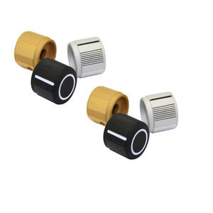 Op maat gemaakte CNC-gedraaide koperen bedieningsknop - 6 mm schachthuls met schaalindicator - Product Image 1