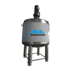 Ace Heating With Magnetic Stirrer Motor / Pharmaceutical Solution Mixing Preparation Tank