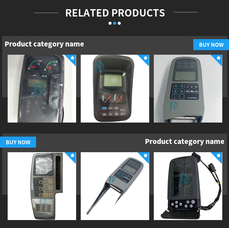 Original New YD00013826 Monitor Display Panel for Hitachi Excavators