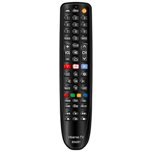 Télécommande TV (Hisense) GUMBODY Personal 9+ Noir 806081 - Product Image 2
