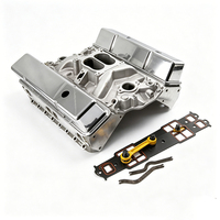Engine Block with Top End Components Hydraulic Roller 190cc Cylinder Head Assembly Fit SBC 350 5.7L V8 Engine Repair PCE435.1003