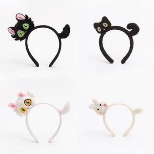 Fascia per Capelli con Animali Cartoon per Bambine - Design Multi-Animaletto Fatto a Mano in Materiali Misti, Fascia Regalo alla Moda - Product Image 4