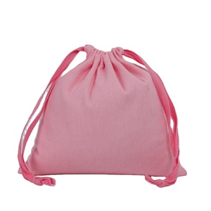 Sacs en coton à cordon de serrage, sacs en mousseline réutilisables pour fêtes, mariages, rangement et articles ménagers - Product Image 1