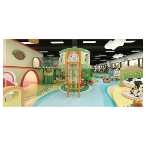 Parque de juegos interior temático personalizado para niños y padres Soft Play Family Paradise con juegos de rol - Product Image 5