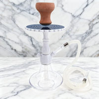Chicha portable multicolore, design léger, chicha colorée, ensemble complet de chicha, corps transparent, chichas