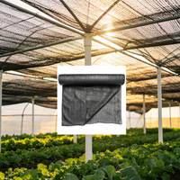 Filet d'ombrage noir en PEHD pour serres agricoles – Vente en gros
