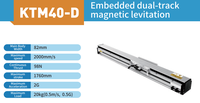 Module de moteur linéaire magnétique KNK KTM Multi Slider avec rail de guidage intégré