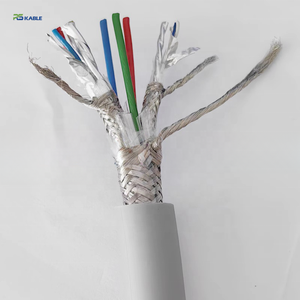 <span class=keywords><strong>Cable</strong></span> RVVP RS 485 de <span class=keywords><strong>4</strong></span> Núcleos, 2/<span class=keywords><strong>4</strong></span> <span class=keywords><strong>Pares</strong></span>, Trenzado, Blindado, con Aislamiento FEP, 26AWG 24AWG 22AWG, <span class=keywords><strong>4</strong></span>/5/6 Núcleos para Sistemas Subacuáticos - Product Image 5