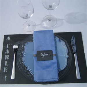 Plateau en <span class=keywords><strong>ardoise</strong></span> écologique en pierre naturelle <span class=keywords><strong>Dessert</strong></span> aux fruits pour restaurant à domicile et plateau de dîner en <span class=keywords><strong>ardoise</strong></span> - Product Image 6