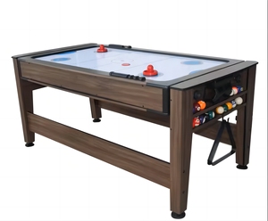 <span class=keywords><strong>Table</strong></span> de jeu à rabat 2-en-1 de haute qualité de 6 pieds multifonctionnelle pour le <span class=keywords><strong>hockey</strong></span> et le billard à <span class=keywords><strong>air</strong></span> intérieur pour les occasions publiques à l'extérieur - Product Image 4