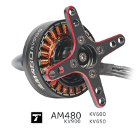 Nouveau Moteur Brushless à Aimant Permanent T-HOBBY AM480 600KV 5-6S 1150W pour Avion RC Freestyle 3D et Drone à Aile Fixe Haute Puissance 2026