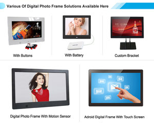 10 Inch <strong>Vertical</strong> Video Playback &amp; Clock Digital Photo <strong>Frame</strong> with Free Download - Product Image 4