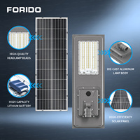 Lampadaire solaire tout-en-un personnalisé FORIDO Factory, 30W, 50W, 60W, 80W, 90W, 100W, 120W