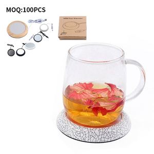 Factory Price Smart Ceramic <b>Electric</b> Coffee Mug Warmer Usb <b>Heating</b> Cup <b>Pad</b> for Sale - Product Image 2