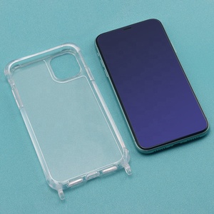Tùy Chỉnh Chất Lượng Cao Trong Suốt Chống Rơi Đệm Không Khí Có Thể Được Gắn Dây Đeo Điện Thoại Di Động Trường Hợp - Product Image 4