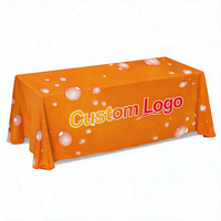 Mantel de Poliéster Resistente con Logotipo Personalizado, Impermeable, para Ferias Comerciales y Exteriores
