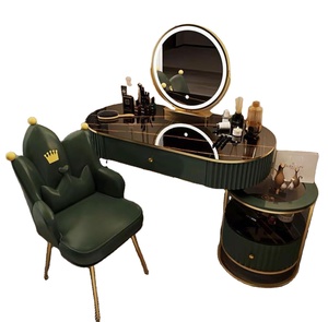Produits <span class=keywords><strong>de</strong></span> maquillage au design simple <span class=keywords><strong>accessoires</strong></span> <span class=keywords><strong>de</strong></span> commode blanche pour <span class=keywords><strong>coiffeuse</strong></span> <span class=keywords><strong>de</strong></span> chambre avec chaises pour professionnels - Product Image 1