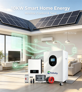 Offre Spéciale : Système Solaire Complet 10kW 15kW Monophasé/Triphasé pour Maison, Connecté/Isolé du Réseau, avec Batterie Lithium-Ion MPPT Haute Efficacité Longue Durée - Product Image 3