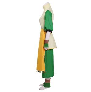 Costume de fête d'Halloween Ecowalson, <span class=keywords><strong>Avatar</strong></span> le dernier maître de l'air, Toph Bengfang, costume de cosplay, veste, pantalon, tenues pour adultes - Product Image 3