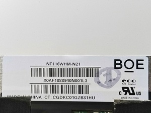 หน้าจอ LCD สำหรับโน้ตบุ๊ก BOE NT116WHM-N21 ขนาด 11.6 นิ้ว ความละเอียด 1366*768 WXGA ความสว่าง 220nits พร้อมไฟแบ็คไลท์ WLED และพอร์ตเชื่อมต่อ eDP - Product Image 4