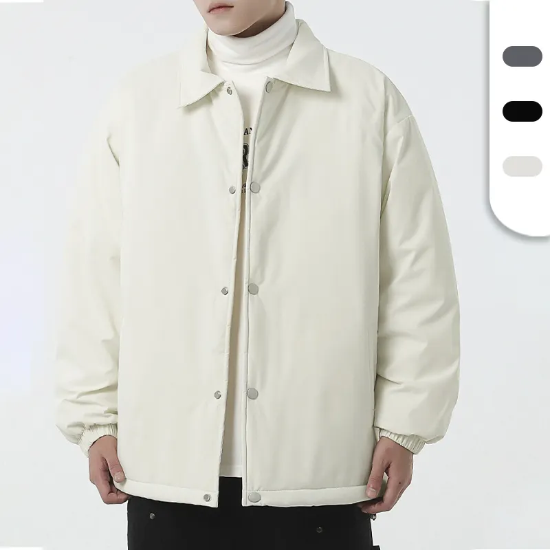Giacca Unisex giacca invernale giacca imbottita piumino stile nuovo con Logo personalizzato piumino imbottito imbottito