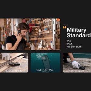 Téléphone portable <span class=keywords><strong>AGM</strong></span> <span class=keywords><strong>M7</strong></span> à écran tactile 4G, fonctionnalité casher hébraïque, étanche, ODM, téléphone portable personnalisé, téléphone portable casher 4G pour le marché israélien - Product Image 2