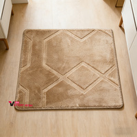 Umweltfreundliche Polyester-Raschel-Mink-Flanell-Teppiche - Individuell Bedrucktes Logo/Muster Hochabsorbierend Haustierfreundlich Hochflorig