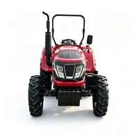 Tractores multifuncionales con tracción en las cuatro ruedas de 60 HP, 70 HP, 80 HP con motor diésel pequeño, los modelos más vendidos, para jardines y granjas.